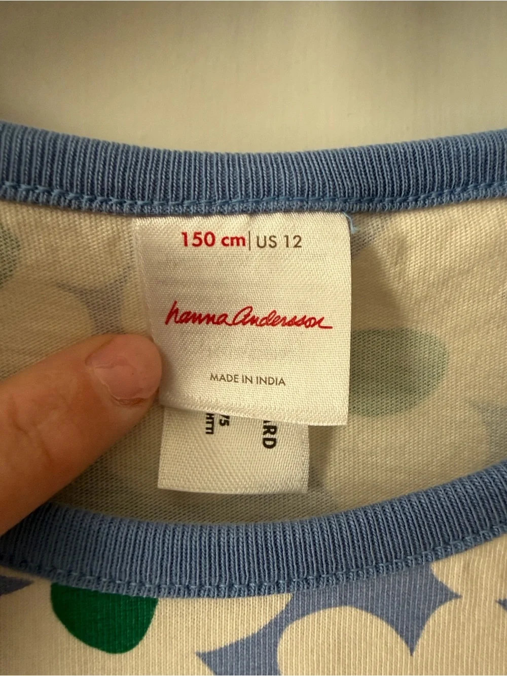 Hanna Andersson Long Sleeve Playground Dress with Pockets Size 12